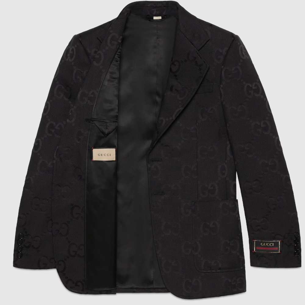 MEN’S GUCCI JUMBO GG CANVAS      FORMAL JACKET